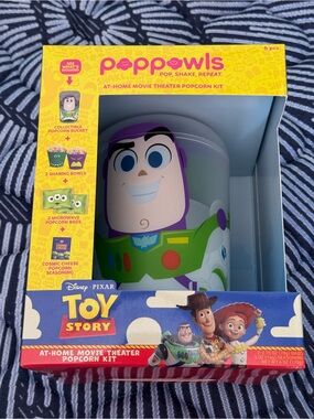 Toy Story Buzz Lightyear bucket Poppowls at home